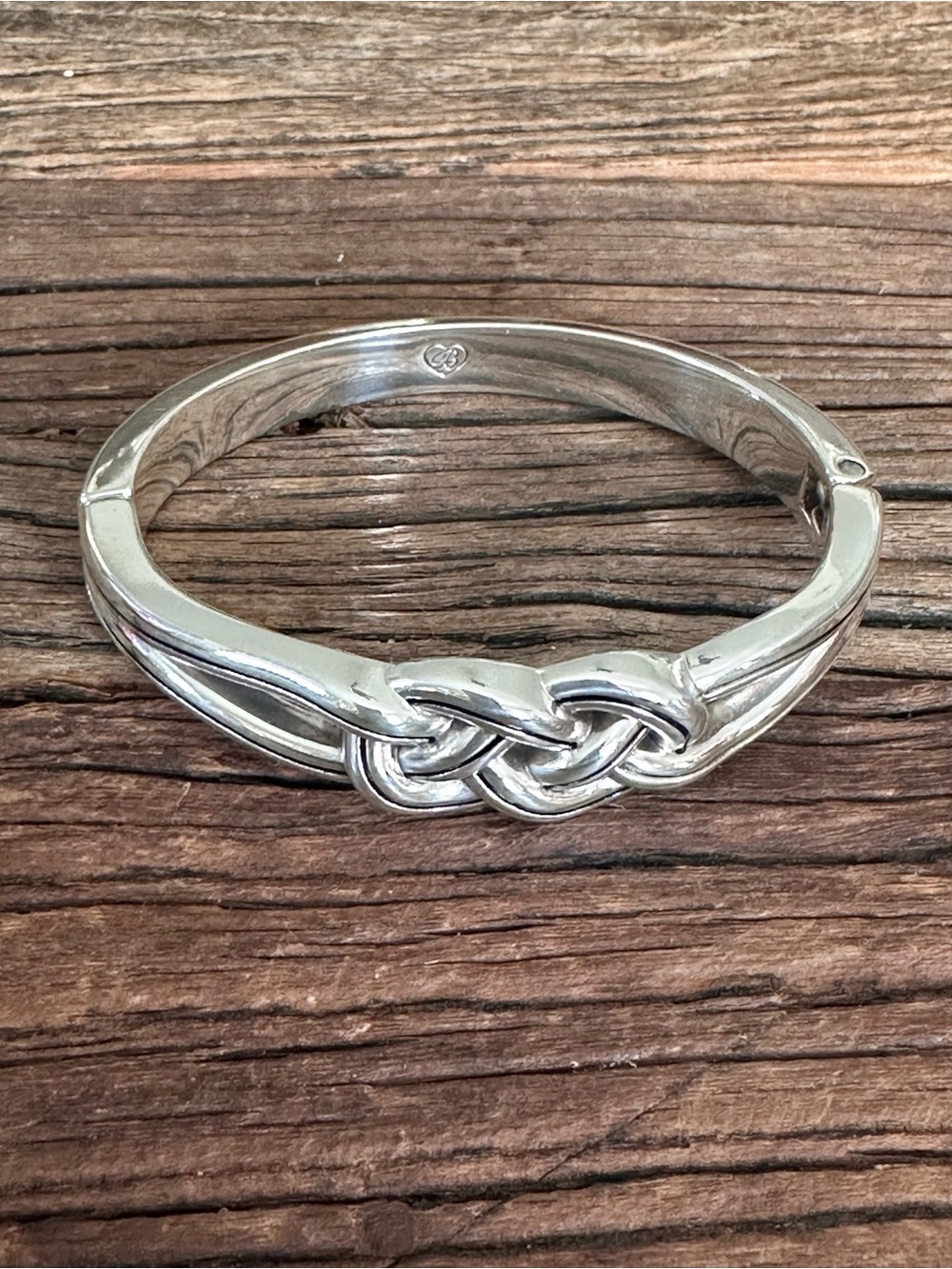 BRIGHTON Interlok Hinged Bracelet